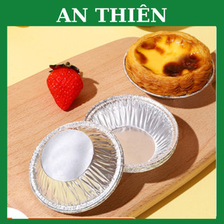 Chén Giấy Bạc Tart Trứng/ Nướng Hào 250C