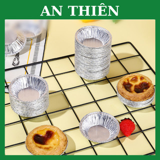 Chén Giấy Bạc Tart Trứng/ Nướng Hào 250C