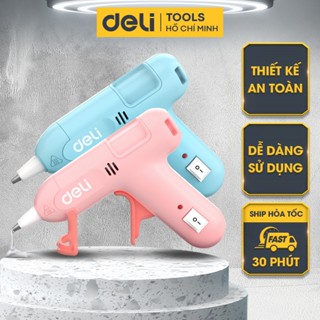 Súng Bắn Keo Nến 20W Chính Hãng DELI - An Toàn Cho Trẻ Em