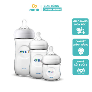 Bình sữa Philips Avent mô phỏng tự nhiên 60ml/125ml/260ml