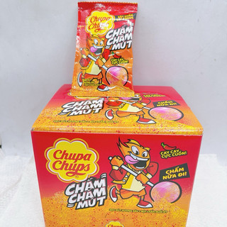 Hộp 16 cái kẹo mút chupa chups chấm chấm mút