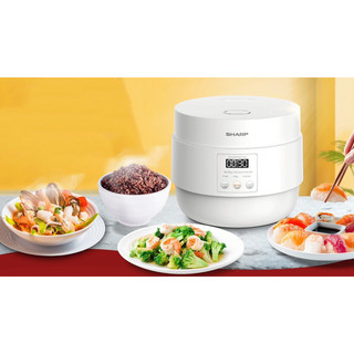 Nồi cơm điện tử Sharp KS-COM100DV-WH