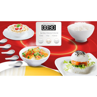 Nồi cơm điện tử Sharp KS-COM100DV-WH