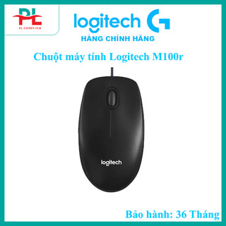 Chuột máy tính Logitech M100r - Hàng Chính Hãng