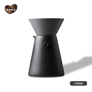 Bộ bình pha cà phê phin gốm sứ Ấm pha cà phê cao cấp Bình đựng pha cafe Phễu lọc cà phê v60 DODO