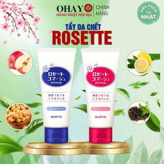 <HÀNG CHÍNH HÃNG CÓ TÁCH LẺ>Tẩy da chết rosette120g Nhật Bản-Ohayo Shop