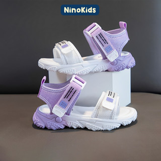 Dép bé gái, êm ái cảm giác thoải mái, chống trơn trượt, dép SANDAL cho bé đi học 6 tuổi đến 15 tuổi DBG05 NinoKids