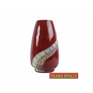 Bình bắp sơn mài Thanh Bình Lê size 25x11 cm