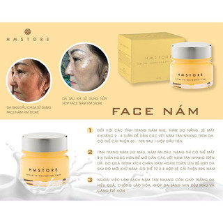 FACE NÁM TÀN NHANG TRẮNG DA HM STORE