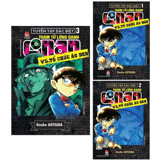 Truyện tranh | thám tử lừng danh conan vs tổ chức áo đen
