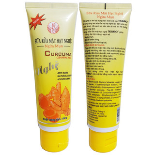 Srm nghệ lá/nghệ củ thorakao sữa rửa mặt 100g