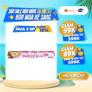 Giấy nấu chín 5m MyJae, giấy nến lót nồi chiên không dầu, giấy nến nướng bánh cuộn