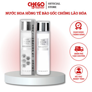 Nước Hoa Hồng Tế Bào Gốc The Stem Cell Skin Lotion 120ml Nhật Bản trắng da, giảm lão hóa cho làn da mịn màng, săn chắc