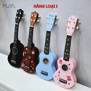 Đàn ukulele MITH.MUSICAL Soprano 21 inch, Tặng kèm giáo trình cơ bản, phụ kiện và sticker dán đàn Full box