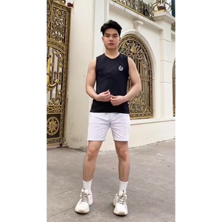 Áo sát nách hoạ tiết đơn giản,trẻ trung