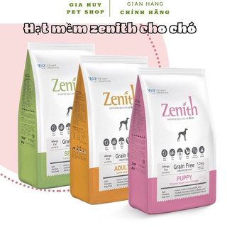 Thức ăn hạt mềm zenith cho chó và mèo Hàn Quốc cho chó con, zenith gói dùng thử 40g