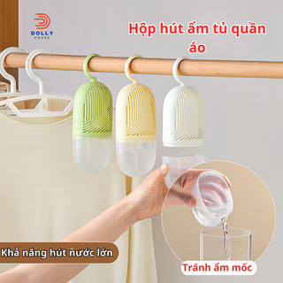 Hộp hút ẩm tủ quần áo có thể tái sử dụng Silica Gel Hút ẩm ẩm Máy hút ẩm Tủ quần áo Túi hút ẩm có máy hút nước