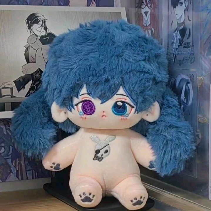 [Miyo] Ciel - doll bông 15cm, hắc quản gia có xương