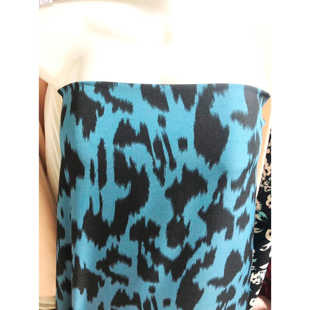 MS309 - Vải Đũi Lụa beo xanh (1.6m x 1.5m), co giãn