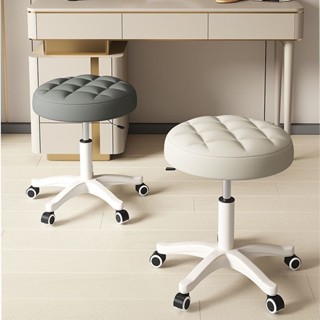  Ghế đẩu tròn xoay  Ghế xoay đệm cao cấp có bánh xe di chuyển tiện lợi 