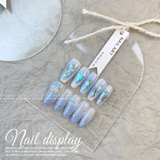 Tấm mica trưng móng chụp ảnh mẫu nail