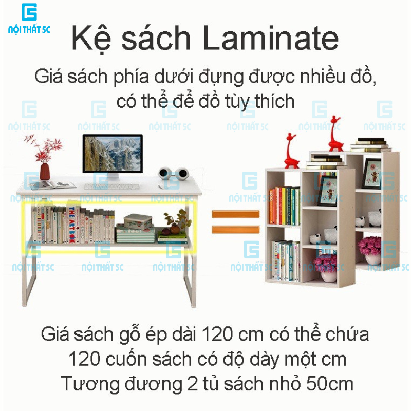 Bàn làm việc, Bàn học hai tầng Mặt Bàn Định Vị,Bo Góc Chân sắt Sơn Tĩnh Điện,Đầy đủ phụ kiện ốc và vít lắp ráp dễ dàng | BigBuy360 - bigbuy360.vn