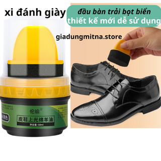Xi đánh giày cao cấp 60ml lanolin tặng khăn lau