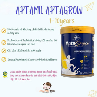 Sữa aptamil aptagrow úc 1+, 3+, 6+ cho trẻ biếng ăn 900g hàng air chính hãng - tặng quà🎁👶🏻✈️