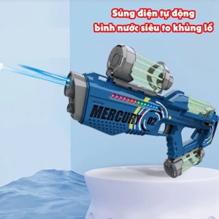 Súng phun nước điện tử tự động máy phun nước Mercury dành cho trẻ em hoạt động mùa hè