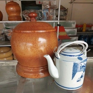 Vỏ ủ ấm bình trà gỗ dừa 600ml ~1000ml