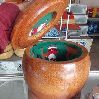 Vỏ Ủ Ấm bình trà Gỗ Dừa 600ml ~1000ml ( tặng hủ tâm)