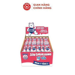 35 gói sữa chua tổ yến Nestlé® Yogu Gấu hương Cam/Dâu  75ml/gói