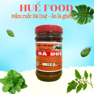Mắm ruốc Huế bà Duệ nguyên chất chấm xoài xào thịt Ruốc Huế ngon nấu bún bò kho thịt ba chỉ ăn trái cây