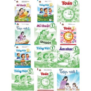 Trọn bộ SGK vở bài tập toán tiếng việt tập viết mĩ thuật âm nhạc lớp 1 Bình Đẳng Và Dân Chủ kèm nhãn vở