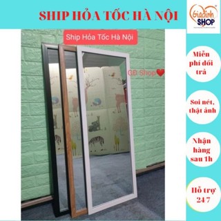 Gương soi toàn thân - gương đứng - gương treo tường (kích thước 38cmx 100cm)