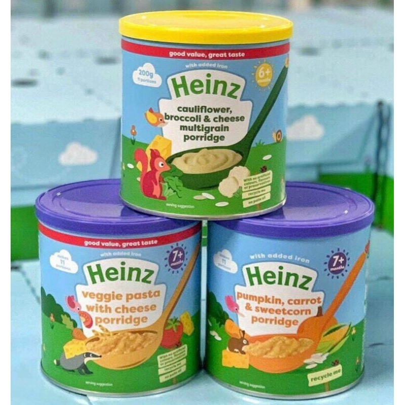 Bột ăn dặm cho bé: HEINZ, APTAMIL