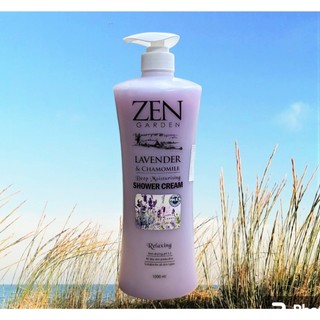 Sữa Tắm Zen Garden Shower Cream Lavender & Chamomile 1000ml (chai)
