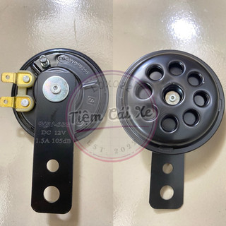 Còi 8 lỗ xe máy, xe số 12v-1.5a kêu to đanh đen