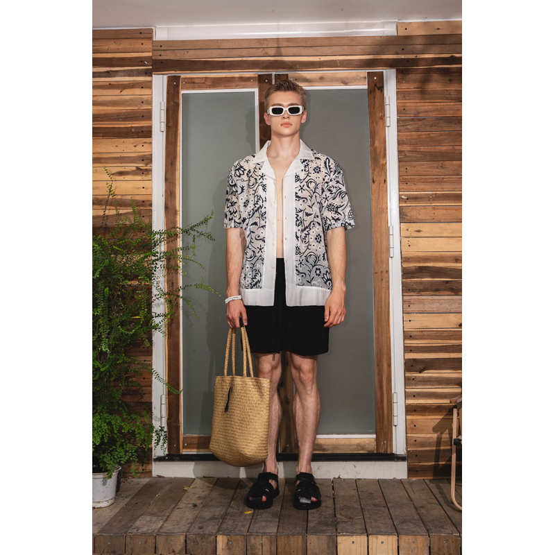 ÁO TROPICAL LEAF CUBAN SHIRT