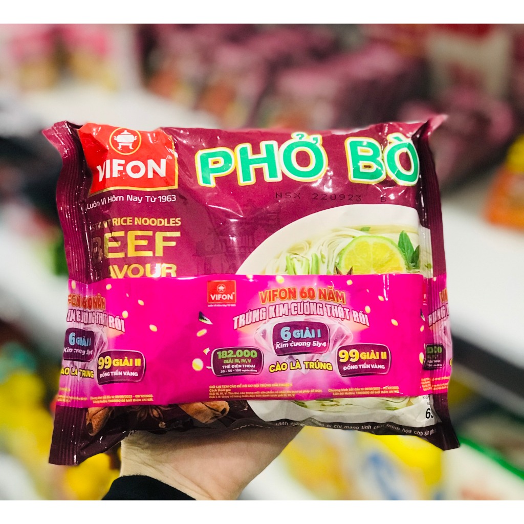 PHỞ BÒ VIFON 65G