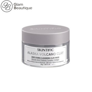 Mặt Nạ Đất Sét Skintific Tro Núi Lửa Alaska Sạch Sâu Alaska Volcano Clay 55g Glam Beautique