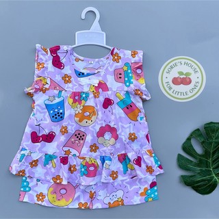 [Ảnh thật][11-26kg] Bộ tole lanh ĐÙI bé gái