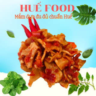 Mắm dưa đu đủ Huế chính hiệu hủ 400gr Mắm dưa cà Huế nguyên chất giòn thơm ngon mắm dưa miền Trung