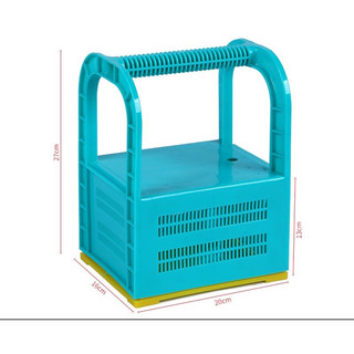 Hộp đựng acquy - nguồn có quai sách lắp máy bơm mini 12v xịt thuốc bvtv