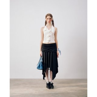 Chaeyoung Top - Remmus | Áo cổ yếm đính hoa thủ công cho nữ
