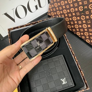 Set Ví Thắt Lưng Nam Fullbox Da Cao Cấp Bóp Da Nam Đựng Thẻ Và Giấy Tờ Xe Làm Quà Tặng Cho Nam