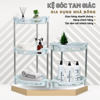 Kệ góc tam giác nhà tắm, nhà bếp nhựa Việt Nhật 5585