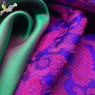 Lụa may áo dài - SILK – Satin màu xanh két – ST02 KR