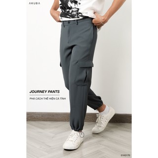 Quần jogger AKUBA form slimfit co giãn nhẹ, ôm dáng người 01K0170