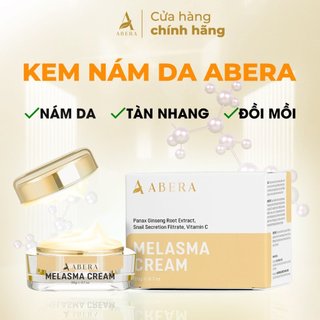 Kem Nám Abera - Hỗ trợ xóa tan nám, tàn nhang, đồi mồi, dưỡng trắng, chống lão hóa 20g